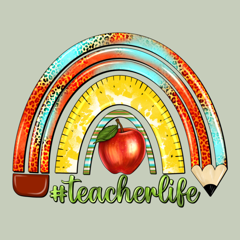 Teacher Life With Rainbow Classic Tee by texasbilliewilder | Teevron