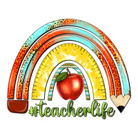 teacher life with rainbow | Teevron