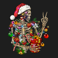 Christmas Lights And Skeleton Heavyweight Hoodie | Teevron