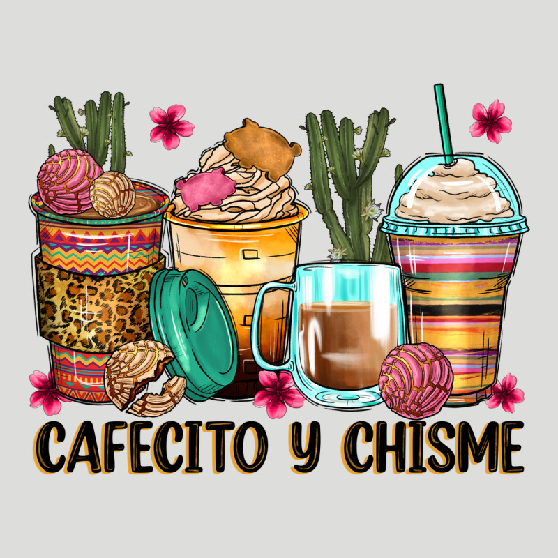Cafecito Y Chisme Coffee Cups Zipper Hoodie by Zillion Design Studio | Teevron