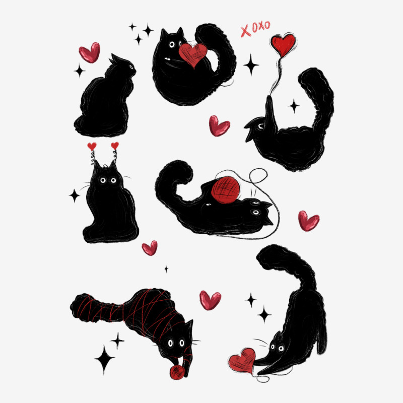 Valentine Cat Urban Hoodie by MaliasSmallBusiness | Teevron
