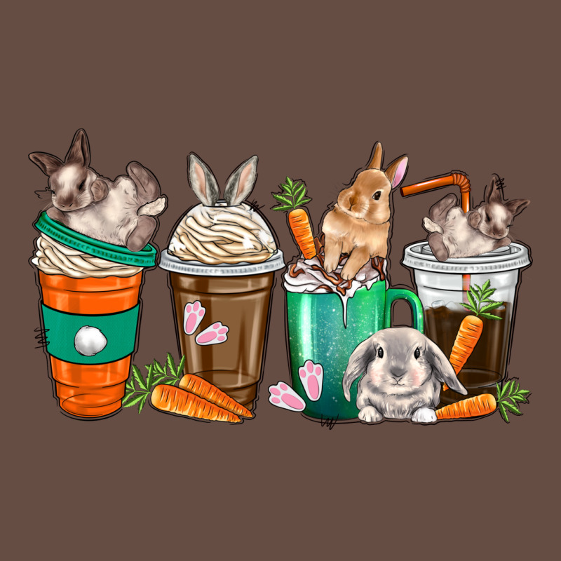 Rabbit Coffee Cups Long Sleeve Tee by texasbilliewilder | Teevron