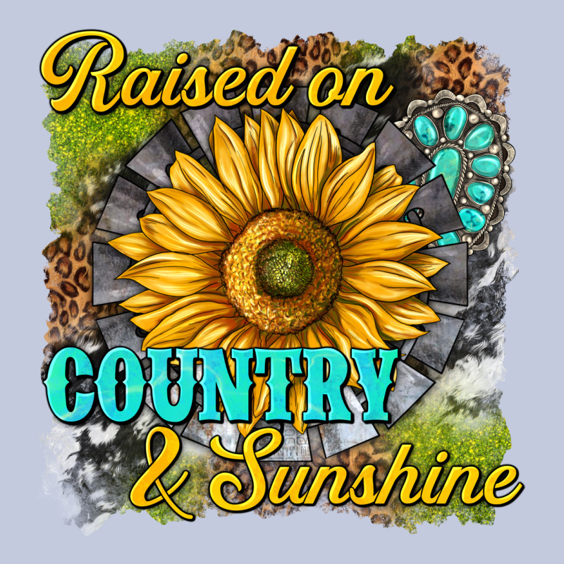 Raised On Country And Sunshine Long Sleeve Tee by texasbilliewilder | Teevron