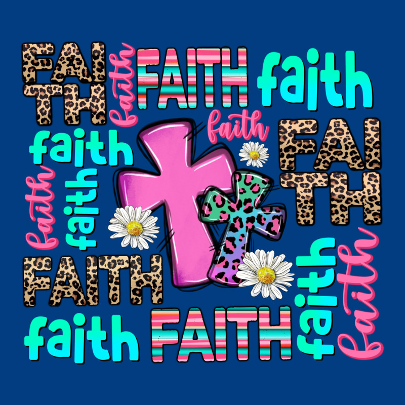 Faith With Cross Premium Sweatshirt by AdoDesignShop | Teevron