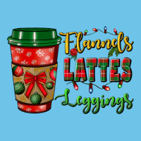 Flannels Lattes Leggings Premium Sweatshirt | Teevron