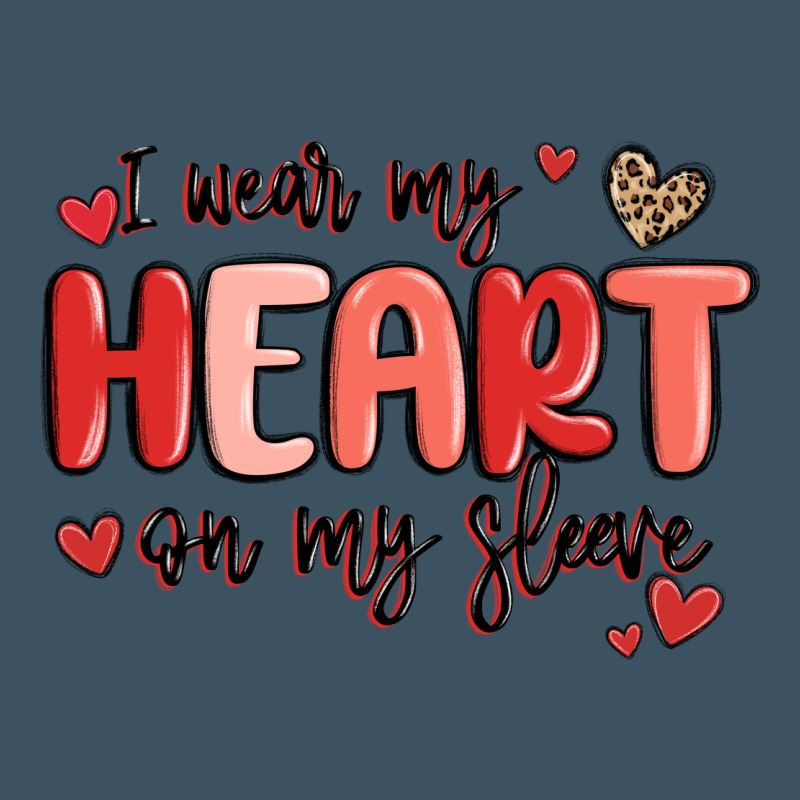 I Wear My Heart On My Sleeve Urban Hoodie by MaliasSmallBusiness | Teevron