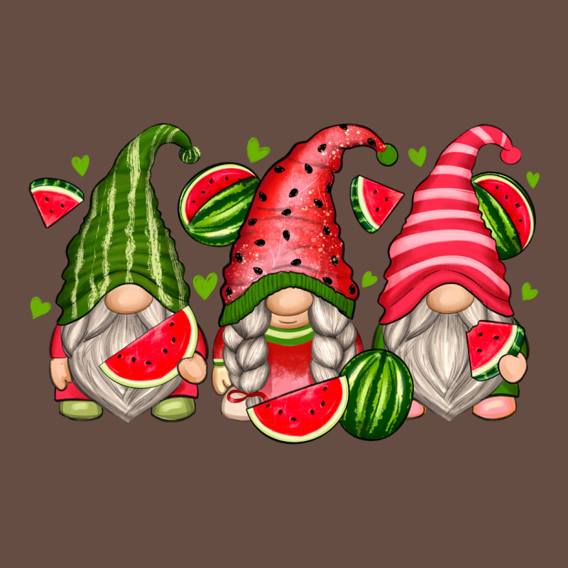 Watermelon Gnomes Long Sleeve Tee by Zillion Design Studio | Teevron