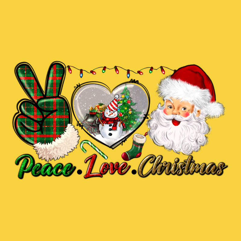 Peace Love Christmas Premium Sweatshirt by BundleAndBundleShop | Teevron