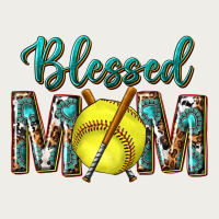 Western Blessed Mom With Softball Zipper Hoodie | Teevron