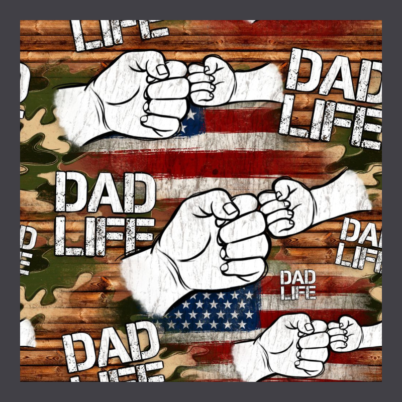 Dad Life Fist Bump Seamless Pattern Heavyweight Hoodie by HRA Design Shop | Teevron