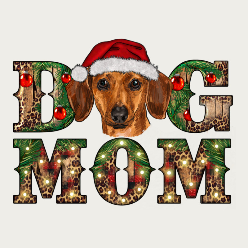 Christmas Dog Mom Dachshund Zipper Hoodie by RanaPortraitStore | Teevron