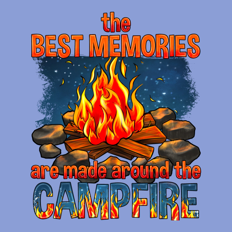 The Best Memories Are Made Around The Campfire Long Sleeve Tee by texasbilliewilder | Teevron