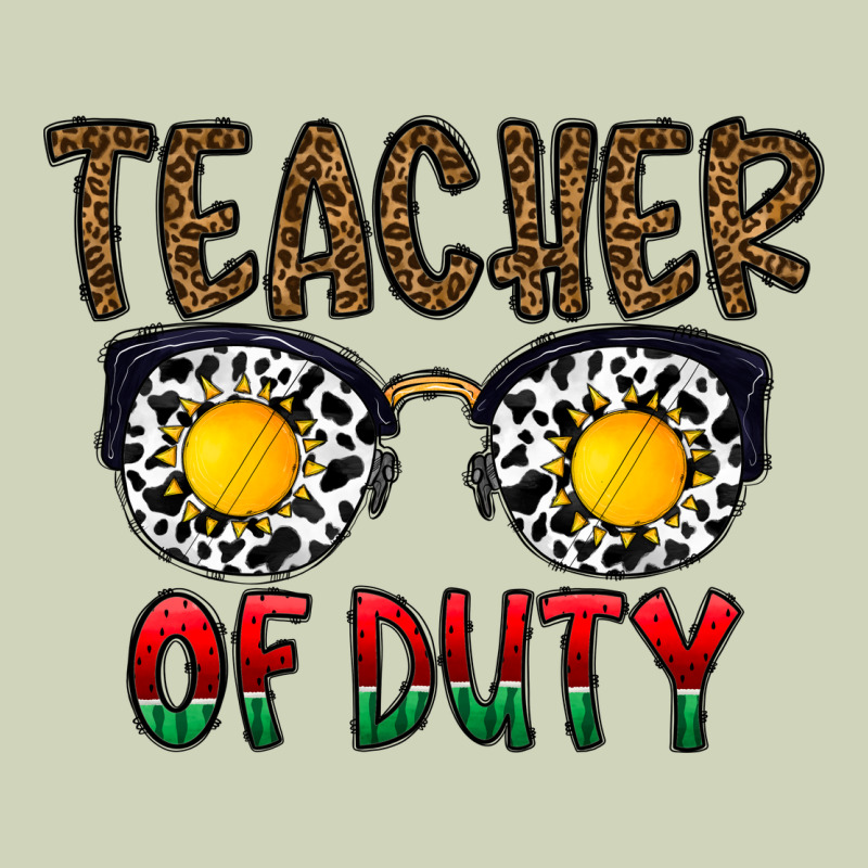 Teacher Of Duty Heavyweight Hoodie by CowhideDigitalArt | Teevron