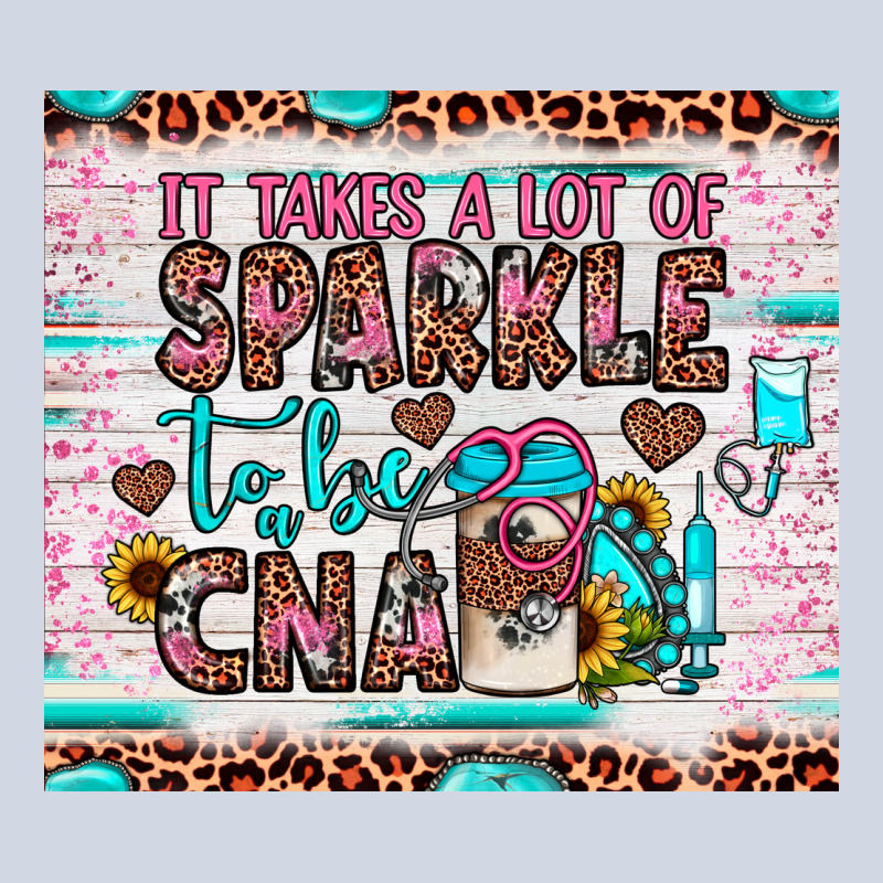 It Takes A Lot Of Sparkle To Be A Cna Premium Sweatshirt by JahusDesignShop | Teevron