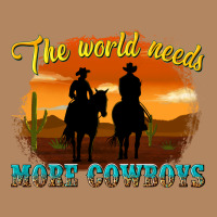 The World Needs More Cowboys Long Sleeve Tee | Teevron