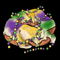 Mardi Gras King Cake Urban Hoodie | Teevron