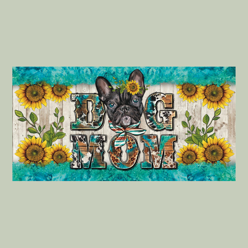 Dog Mom French  Bulldog License Plate Template Ladies Tee by BarkalooDesign | Teevron