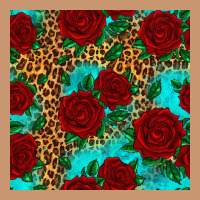 Leopard Roses Seamless Pattern Heavyweight Hoodie | Teevron
