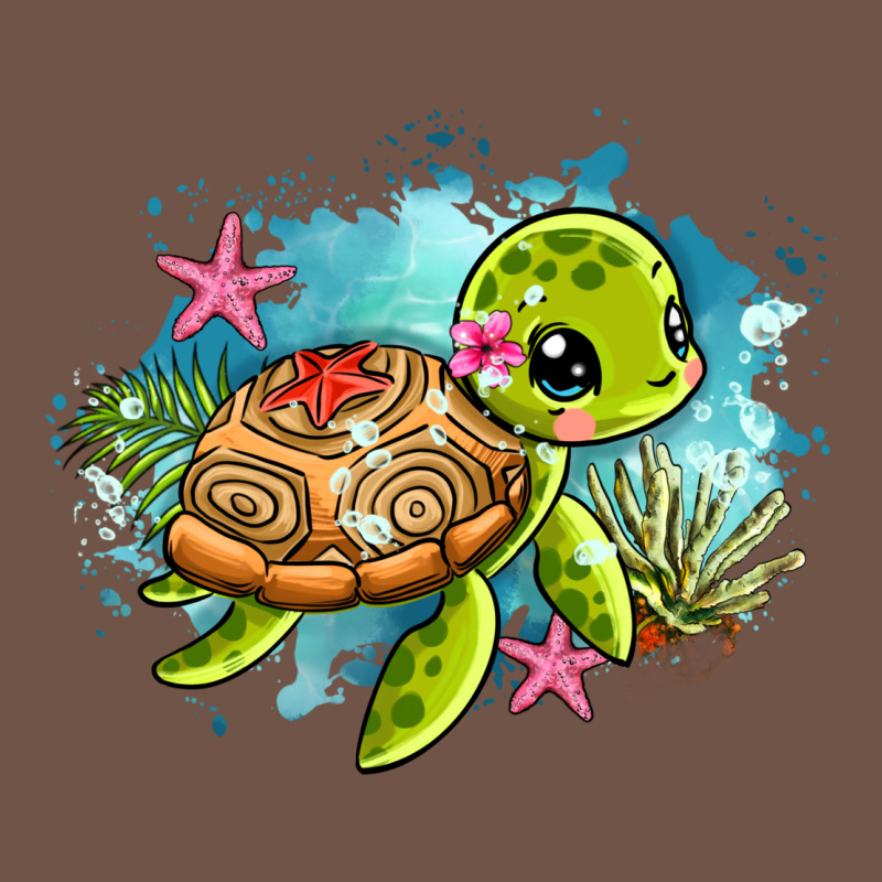 Ocean With Turtle Premium Sweatshirt by AdoDesignShop | Teevron