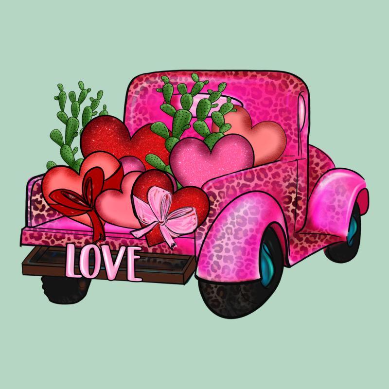 Valentine's Day Heart Cactus Truck Classic Tee by RanaPortraitStore | Teevron