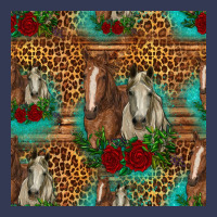 Horses With Roses Seamless Pattern Heavyweight Hoodie | Teevron