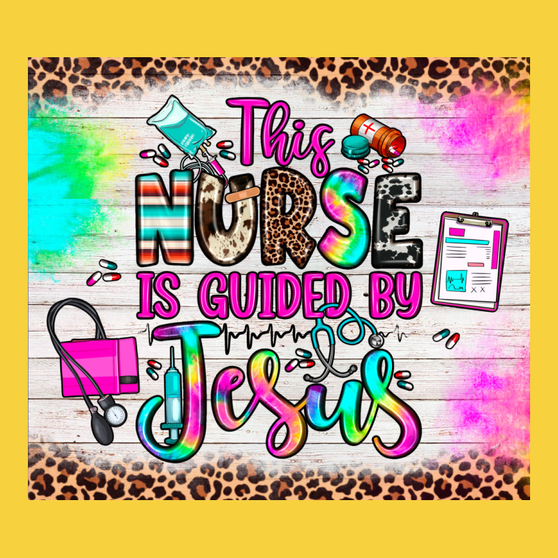 This Nurse Is Guided By Jesus Premium Sweatshirt by JahusDesignShop | Teevron
