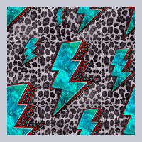 Turquoise Lightning Bolt Seamless Pattern Heavyweight Hoodie | Teevron