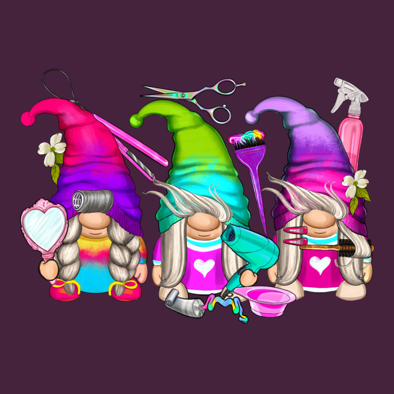 Hair Styles Gnomes Long Sleeve Tee by Zillion Design Studio | Teevron