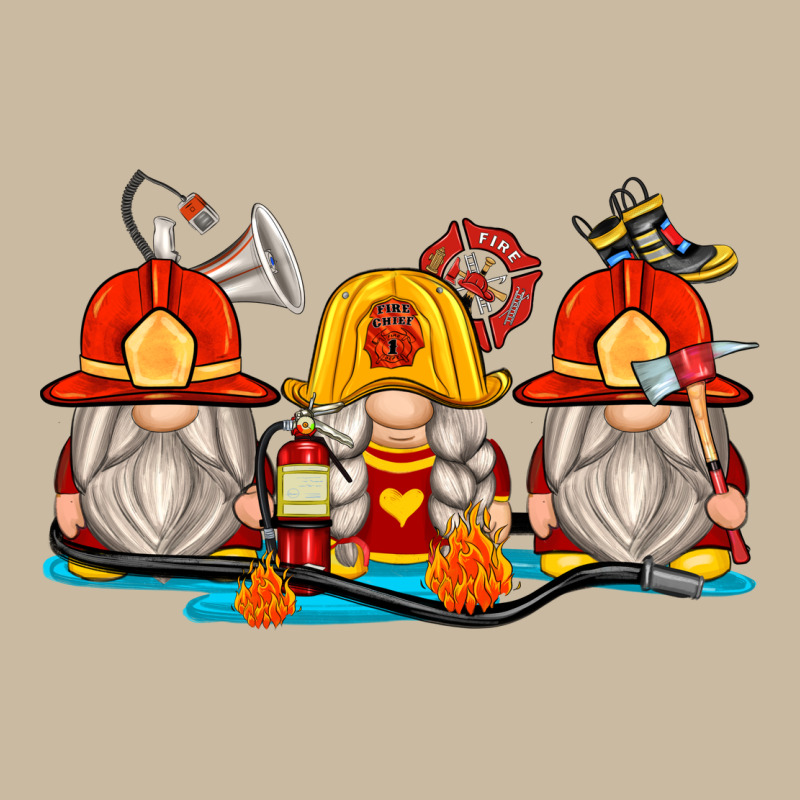 Firefighter Gnomes Long Sleeve Tee by Zillion Design Studio | Teevron