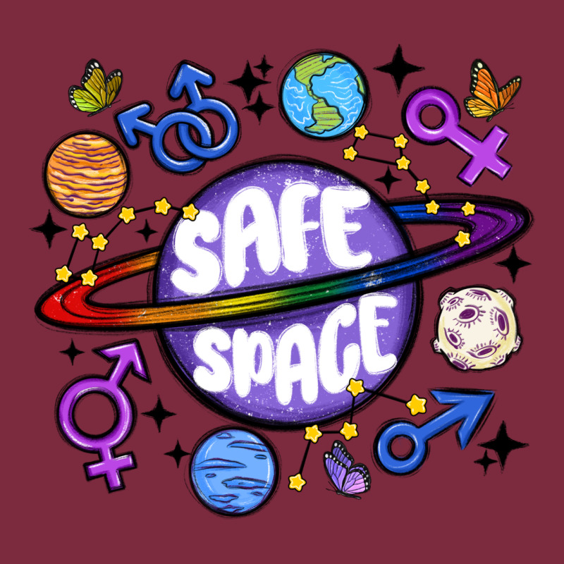 Safe Space Premium Hoodie by MaliasSmallBusiness | Teevron