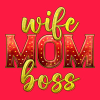 Wife Mom Boss Zipper Hoodie | Teevron