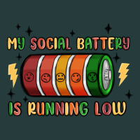 Social Battery Premium Hoodie | Teevron