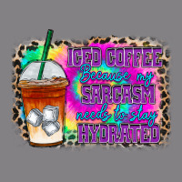 Iced Coffee Sarcasm Heavyweight Hoodie | Teevron