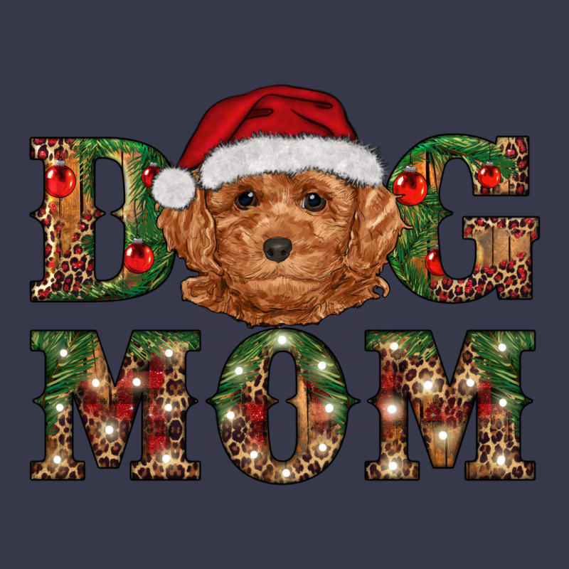 Christmas Toy Poodle Dog Mom Long Sleeve Tee by RanaPortraitStore | Teevron