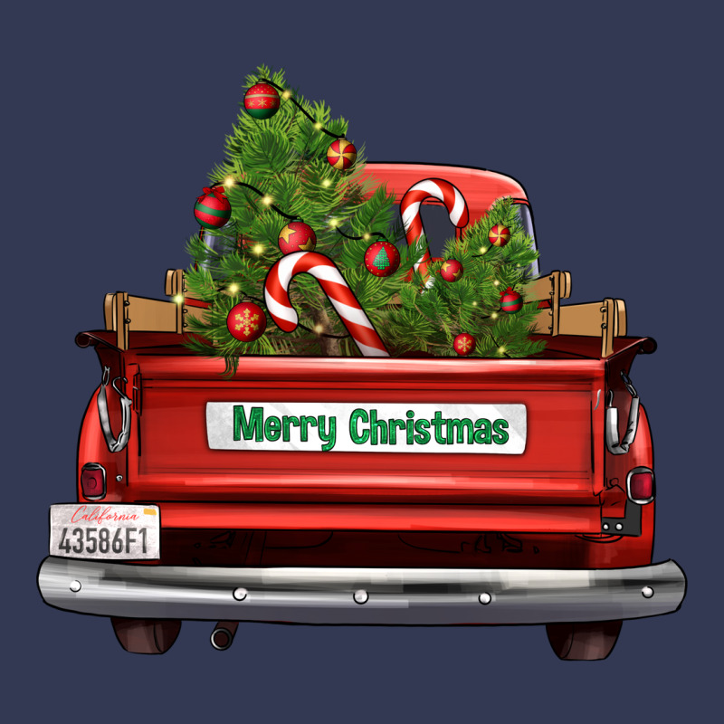 Christmas Trees Truck Heavyweight Hoodie by FaDigitalArtStudio | Teevron
