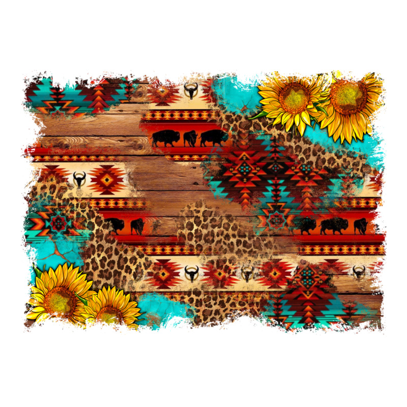 Aztec And Leopard Background Heavyweight Hoodie by HRA Design Shop | Teevron