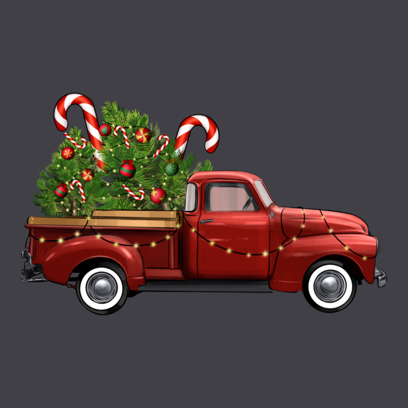Christmas Trees Truck Heavyweight Hoodie by FaDigitalArtStudio | Teevron