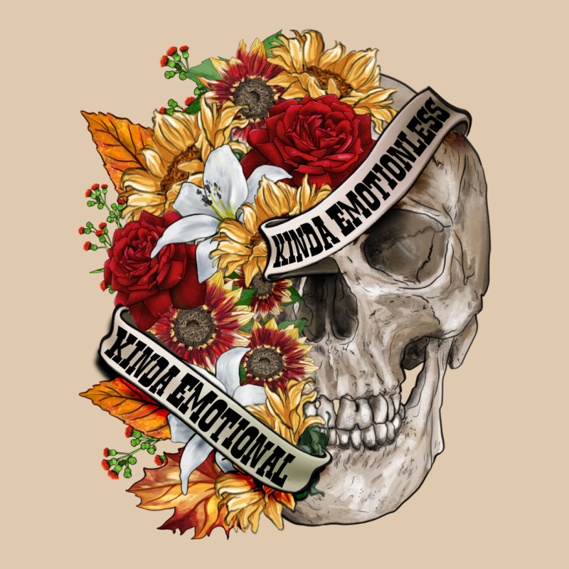 Skull Kinda Emotionless Kinda Emotional Classic Tee by FaDigitalArtStudio | Teevron