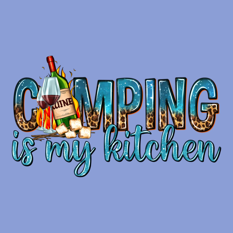 Camping Is My Kitchen With Wine Long Sleeve Tee by texasbilliewilder | Teevron