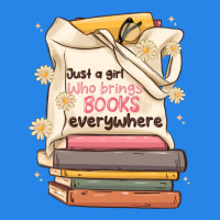 Just A Girl Who Brings Books Everywhere Premium Hoodie | Teevron