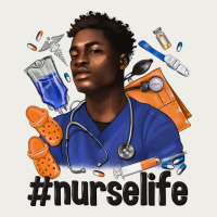 Afro Man Nurse Life Zipper Hoodie | Teevron