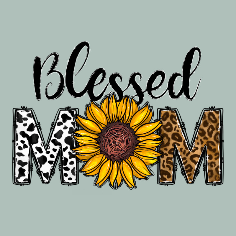 Blessed Mom Heavyweight Hoodie by CowhideDigitalArt | Teevron