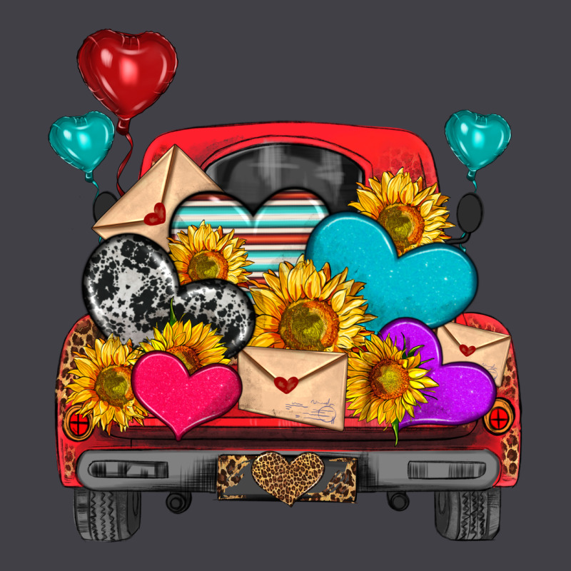 Western Truck With Heart Heavyweight Hoodie by HRA Design Shop | Teevron
