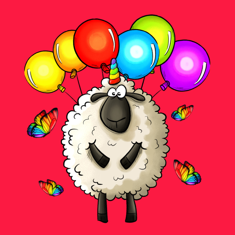 Rainbow Sheep Zipper Hoodie by Zillion Design Studio | Teevron