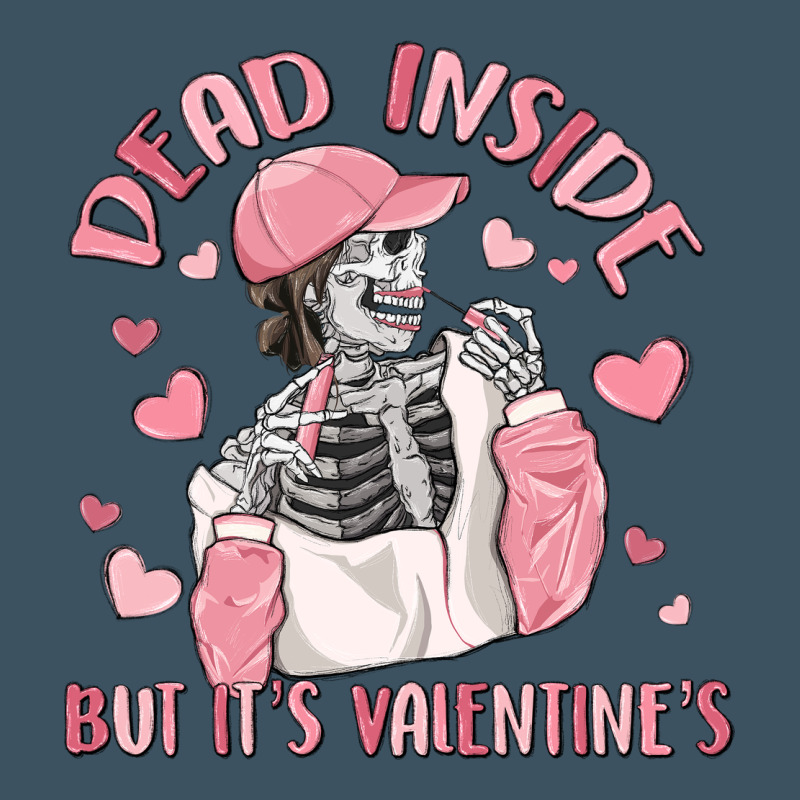 Dead Inside But It's Valentine's Urban Hoodie by MaliasSmallBusiness | Teevron