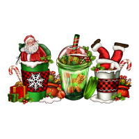 coffee cups with santa claus | Teevron