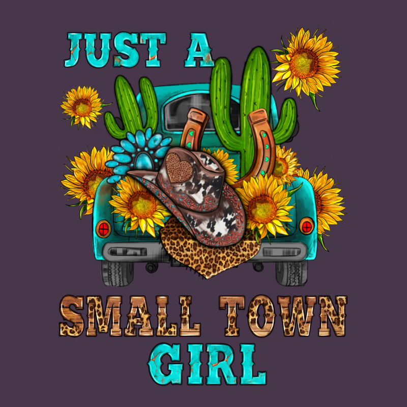 Just A Small Town Girl Heavyweight Hoodie by HRA Design Shop | Teevron