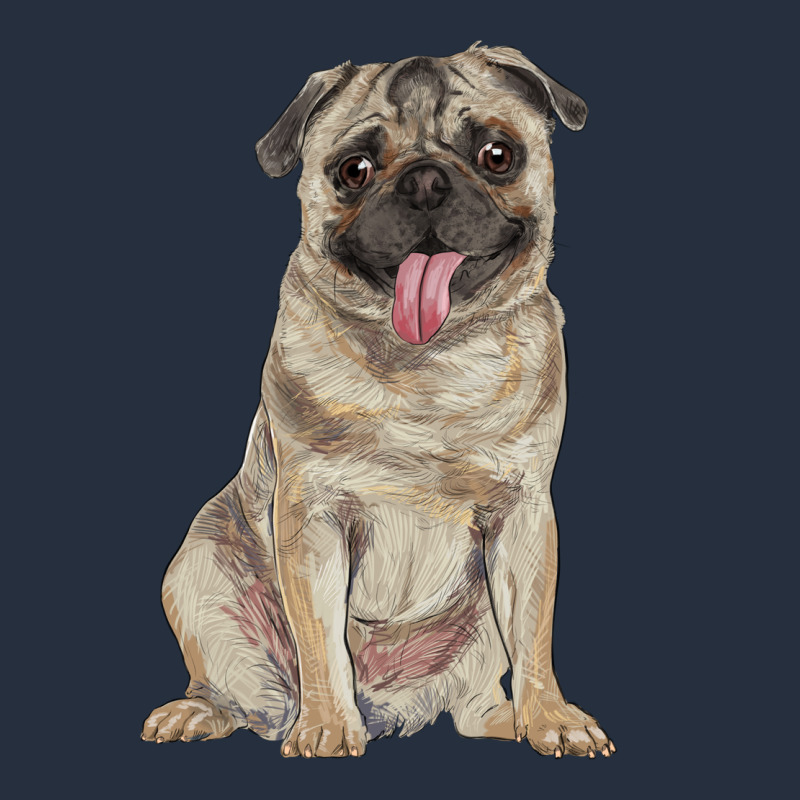 Pug Zipper Hoodie by RanaPortraitStore | Teevron