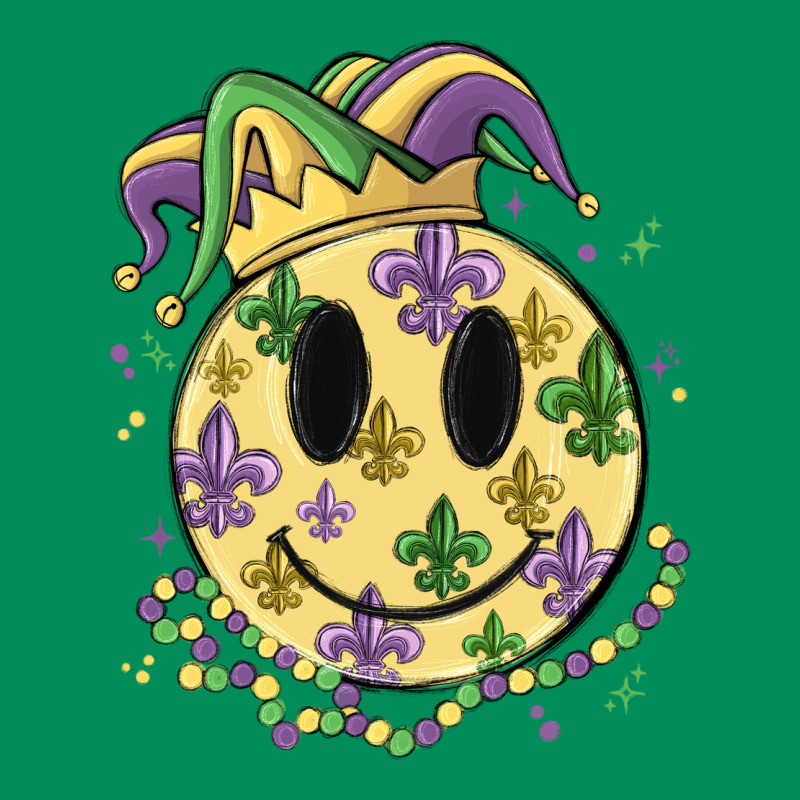 Smiley Face Mardi Gras Urban Hoodie by MaliasSmallBusiness | Teevron
