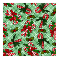 christmas candy cane seamless pattern | Teevron